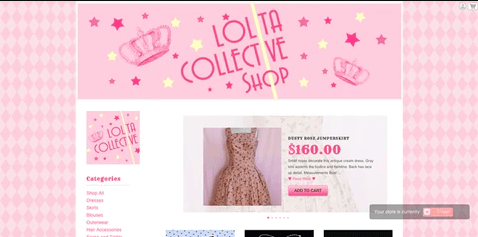 Online Shop Coming Soon + Conventions Added! - Lolita Collective