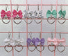 Silver Heart Earrings (6 Colors) - Lolita Collective
