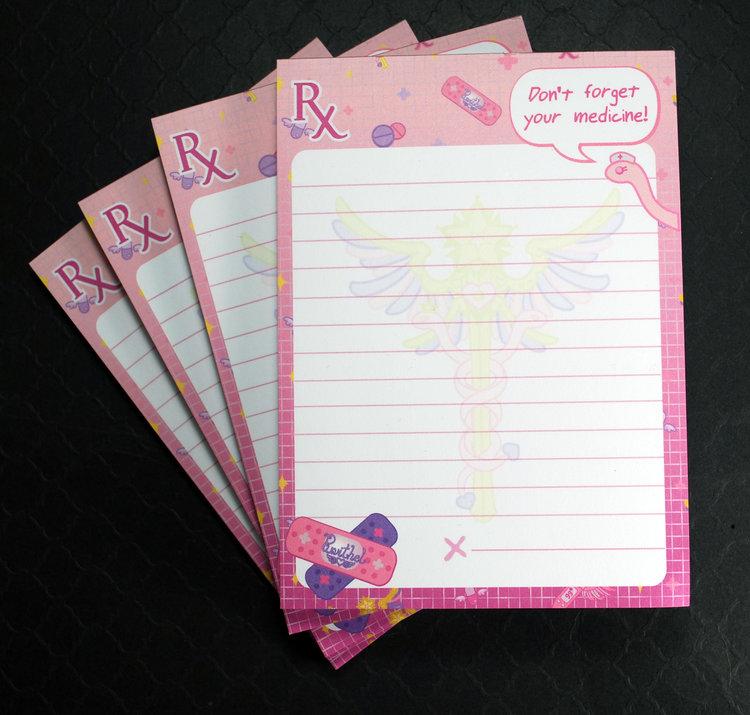 Magical Girl First Aid Notepads - Lolita Collective