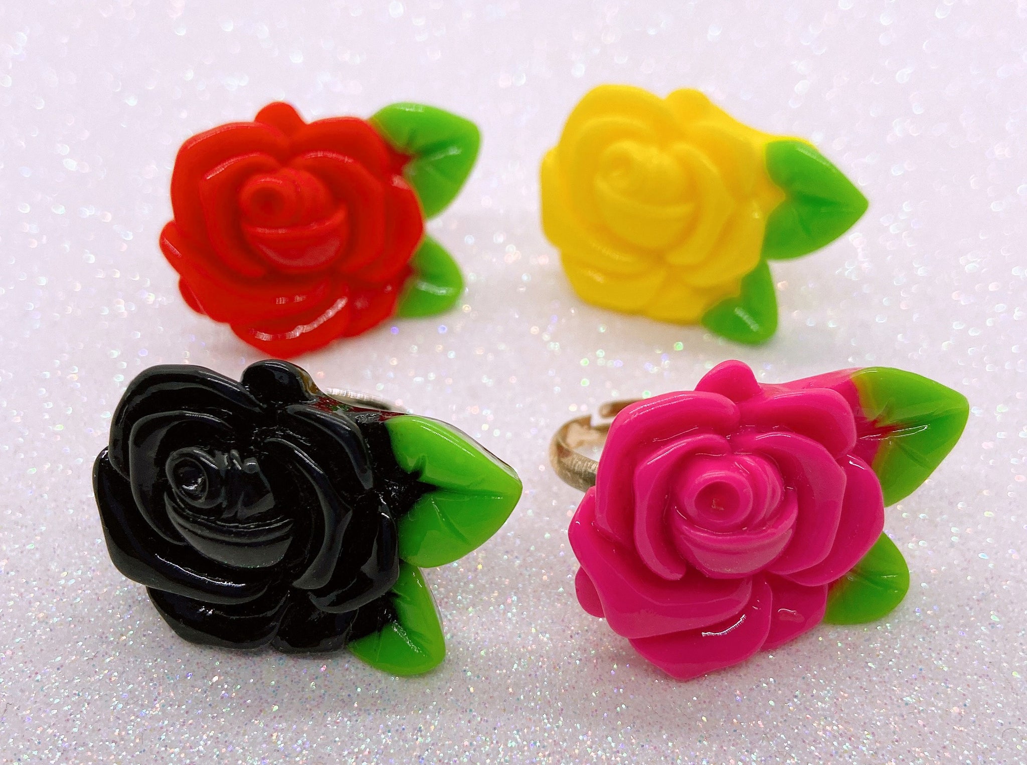 Shiny Rose Ring (4 Colors)