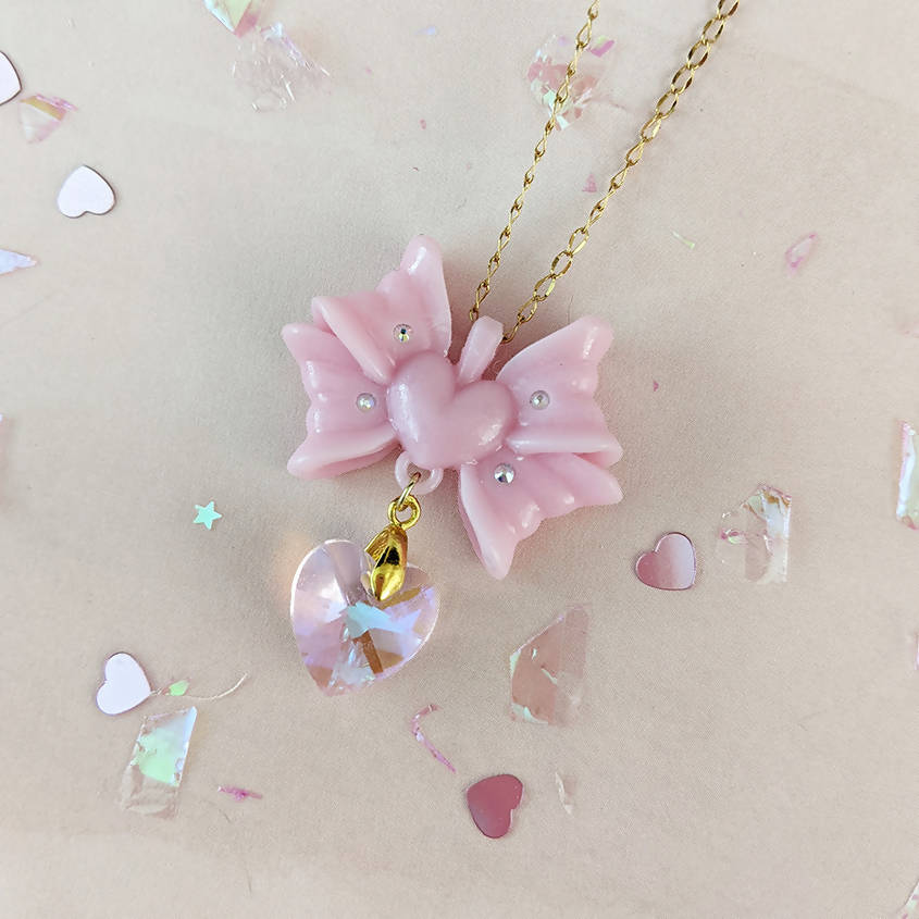 Pink Otome Heroine Necklace - Lolita Collective
