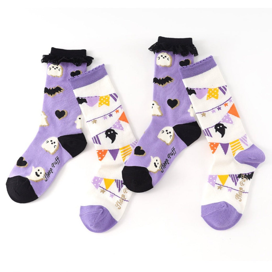Instant Shipping! Happy Halloween Socks