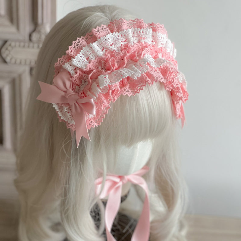 Old School Lace Rectangle Headdress