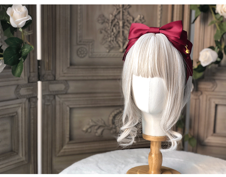 Sateen Ribbon Headbow (15 Colors) - Lolita Collective