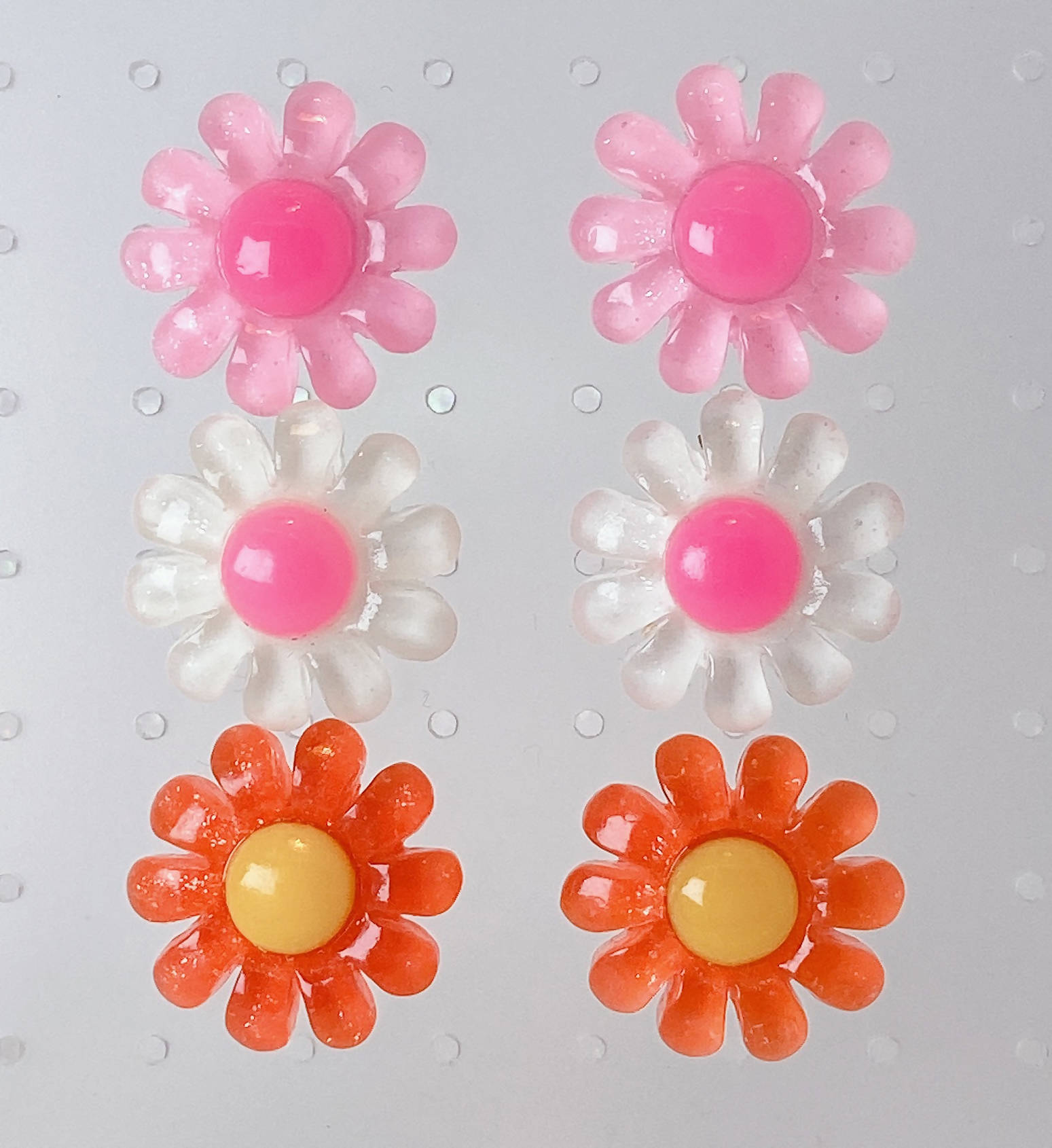 Flower Power Earrings (3 Colors) - Lolita Collective