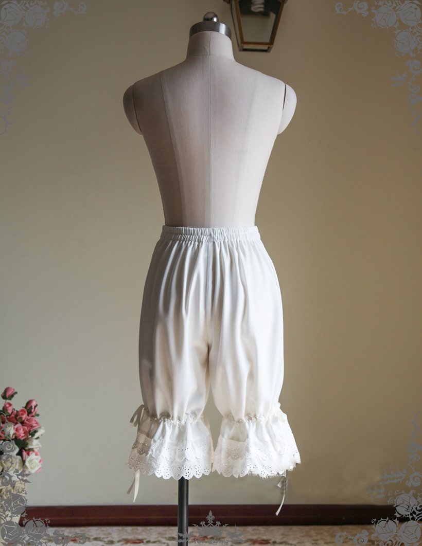 Long Satin Bloomers (2 Colors) - Lolita Collective