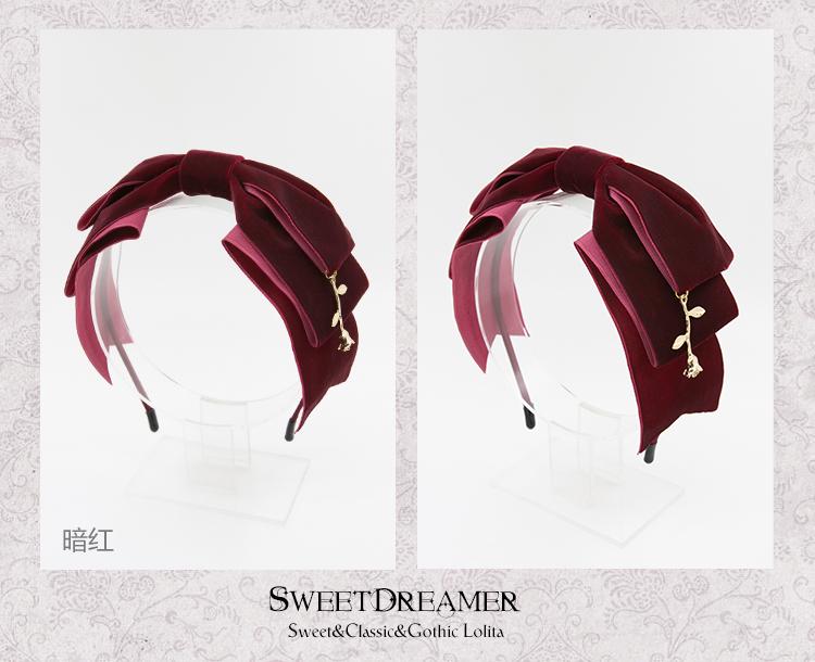 Ribbon Pleat Headbow - Lolita Collective