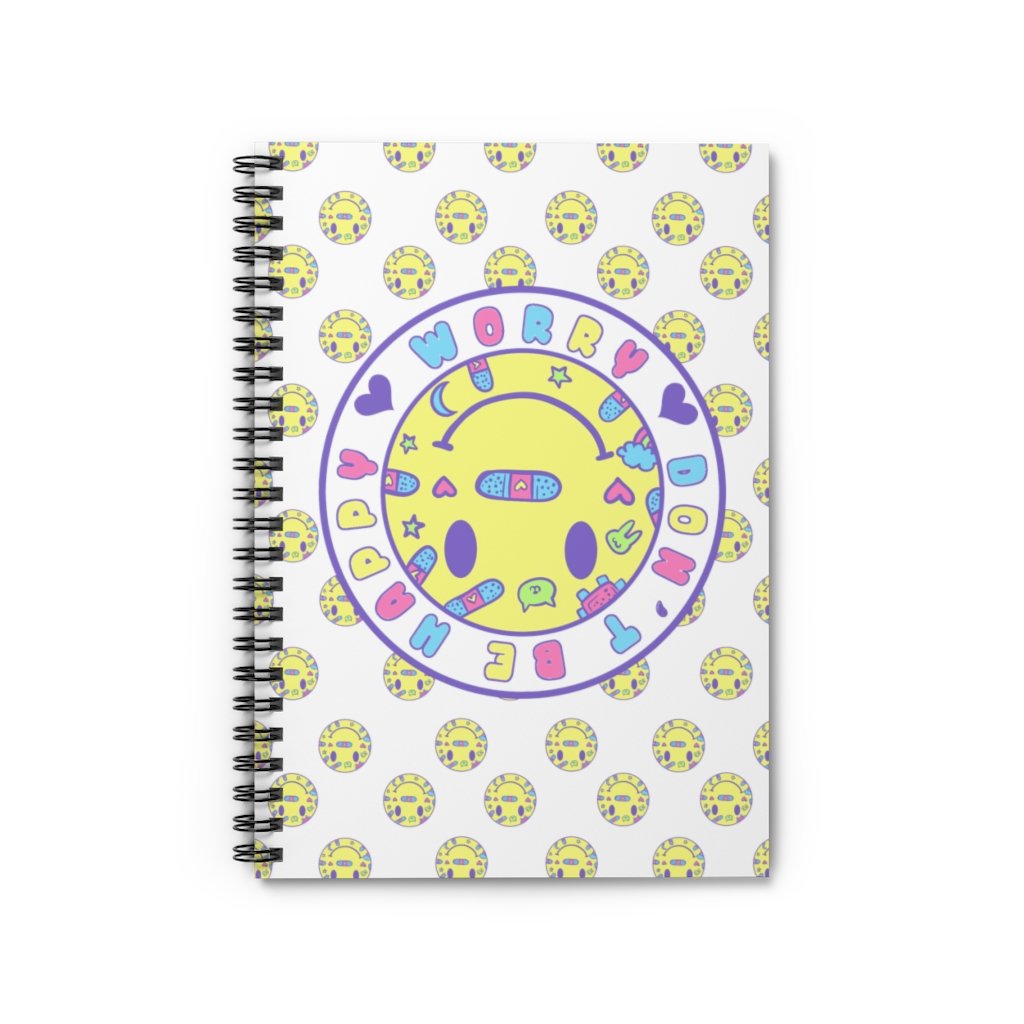 Worry, Don't Be Happy Notebook - Lolita Collective