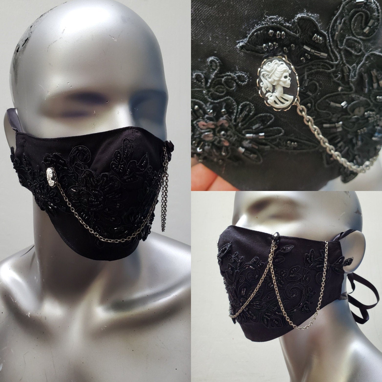 ファンシーレースマスク