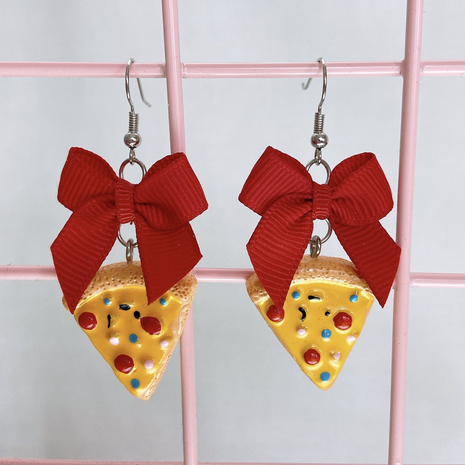 Pizza Slice Earrings (4 Colors) - Lolita Collective