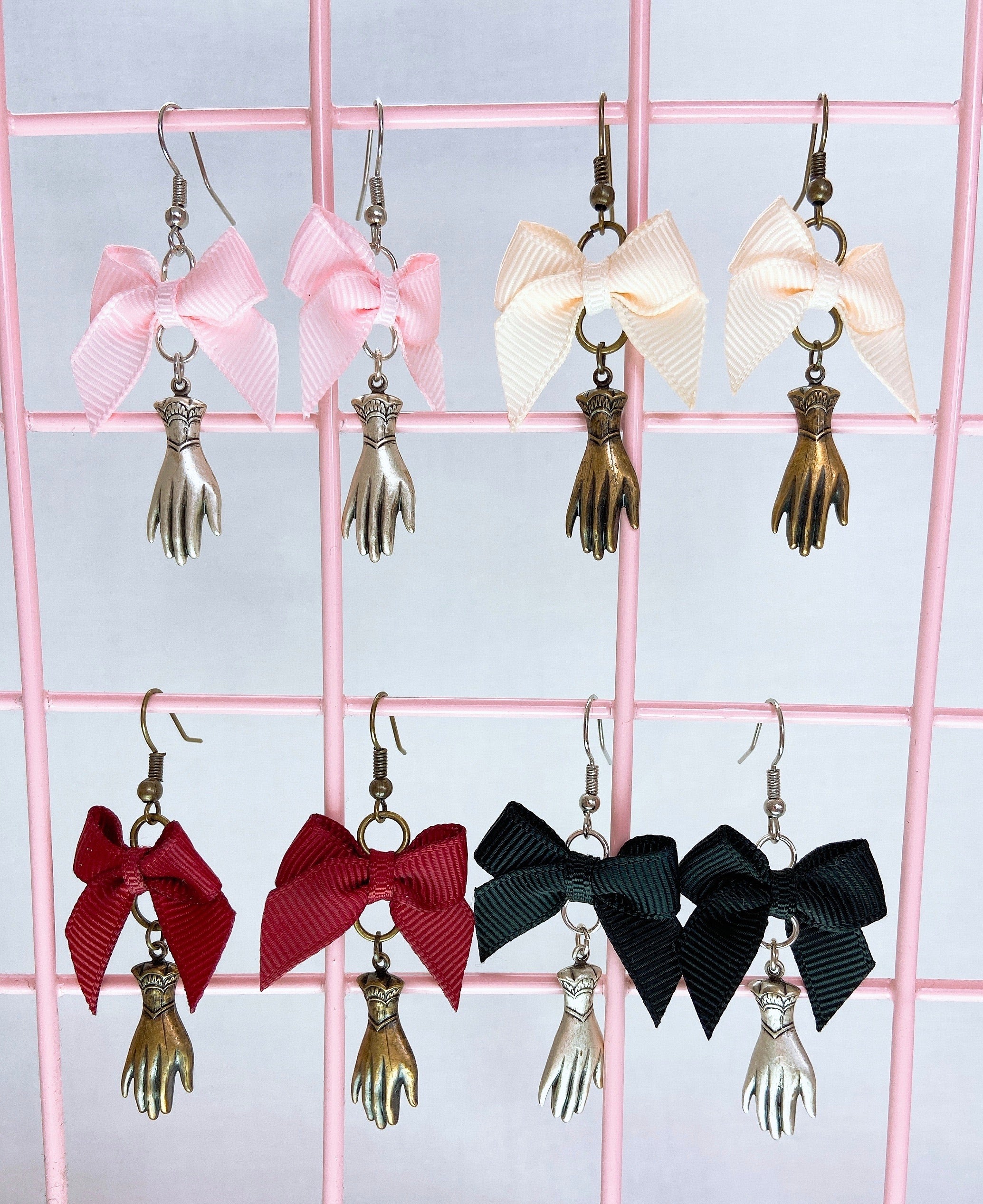 Victorian Hand Earrings (4 Colors) - Lolita Collective
