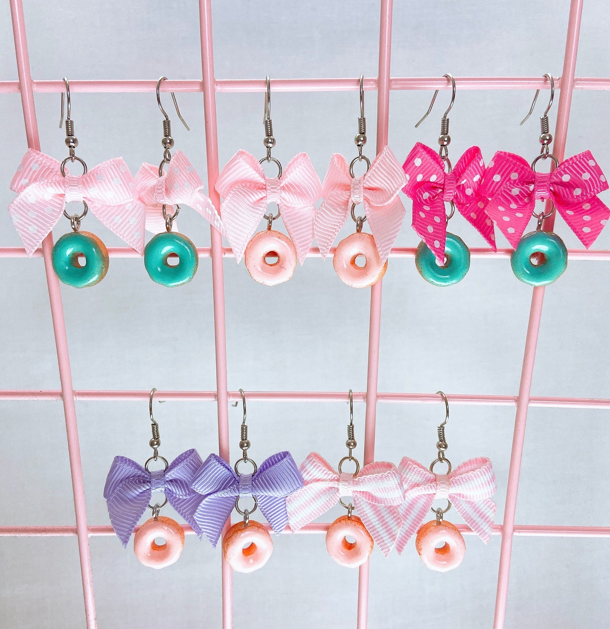 Donut Earrings (5 Colors) - Lolita Collective