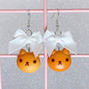 Cat Bread Earrings (4 Colors) - Lolita Collective