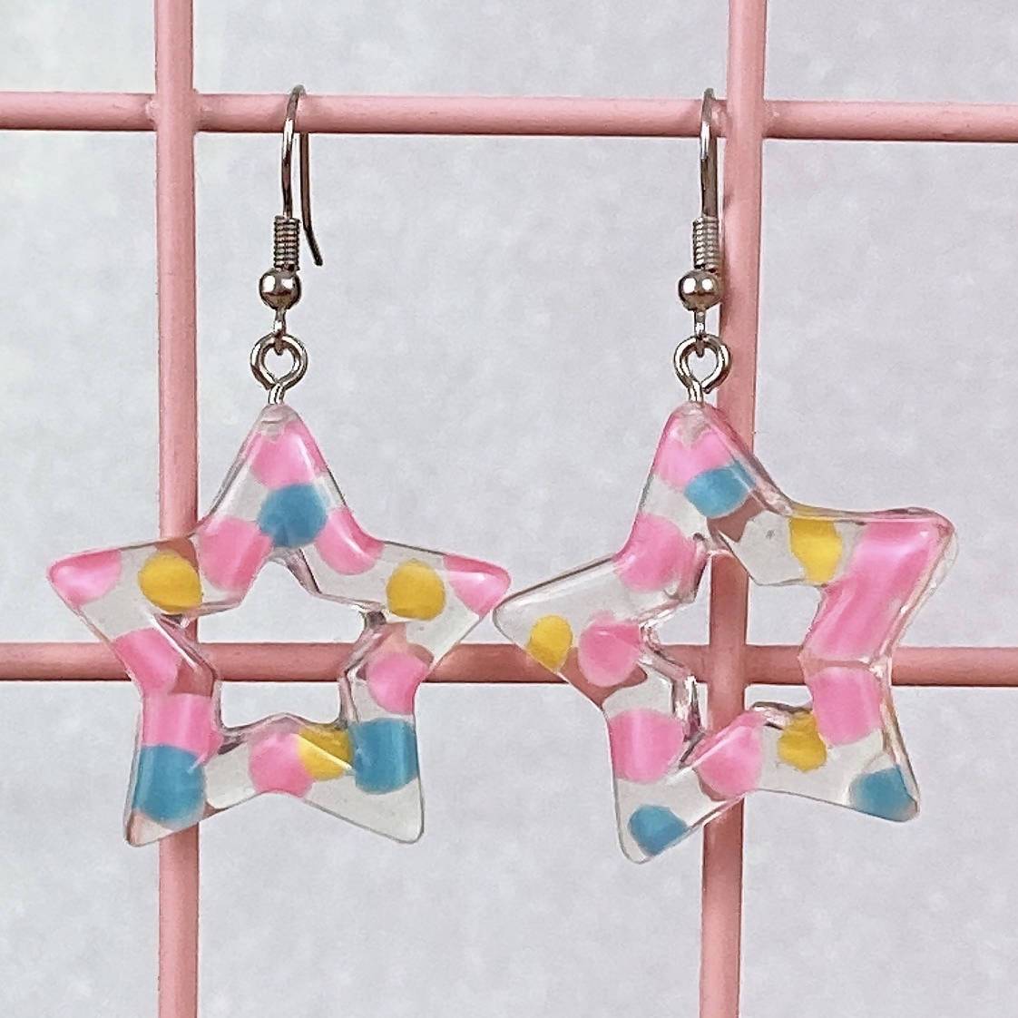 Confetti Star Earrings (2 Colors) - Lolita Collective